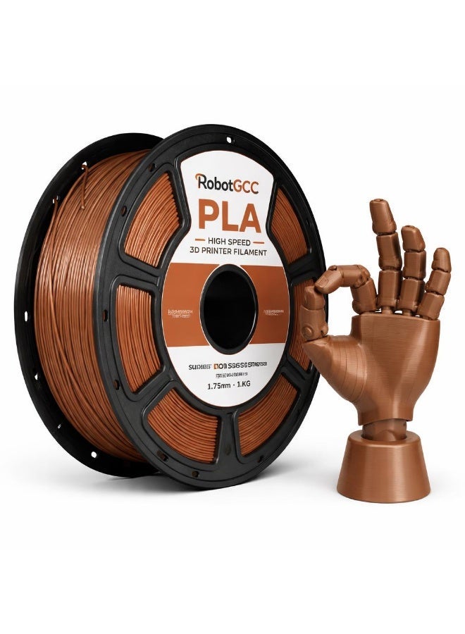 RobotGCC PLA Cuban Brown 3D Printer Filament…