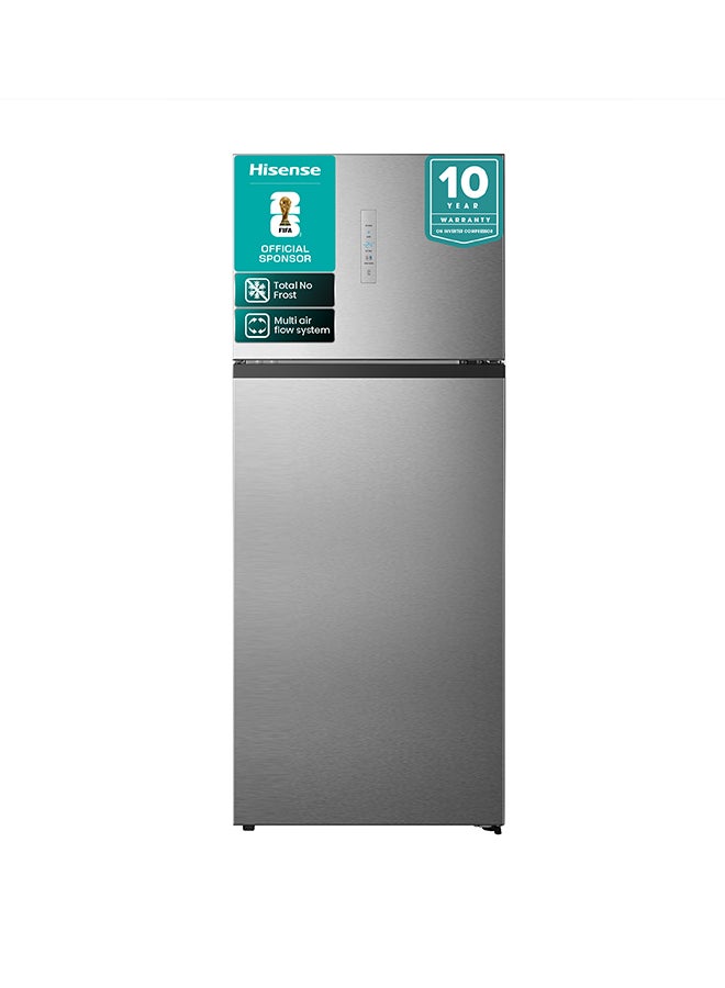 Compare 599L Gross 466L Net Capacity  Topmount Refrigerator, Inverter Technology,Total  No frost, recessed handle RT3N599NAI Silver at KSA Price