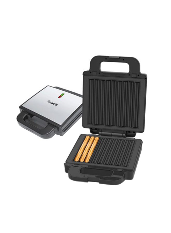 Compare 7 In 1 Multi Snack Maker With Removable Plates 1400 W NL7M1569BK Black at KSA Price