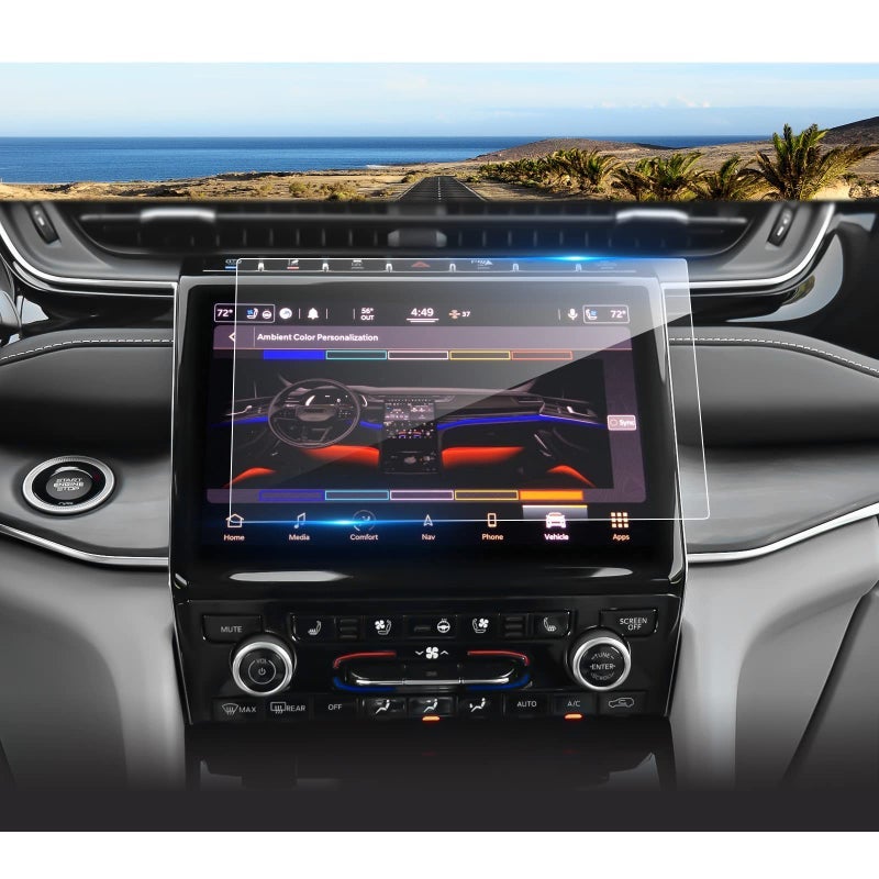 2021-2024 2025 Grand Cherokee L Screen Protector,…