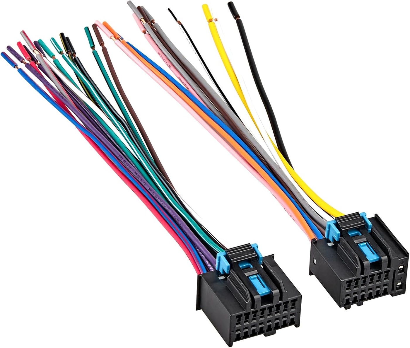 Compare RED WOLF Factory Stock OE Radio Stereo Wire Harness Adapter at KSA Price