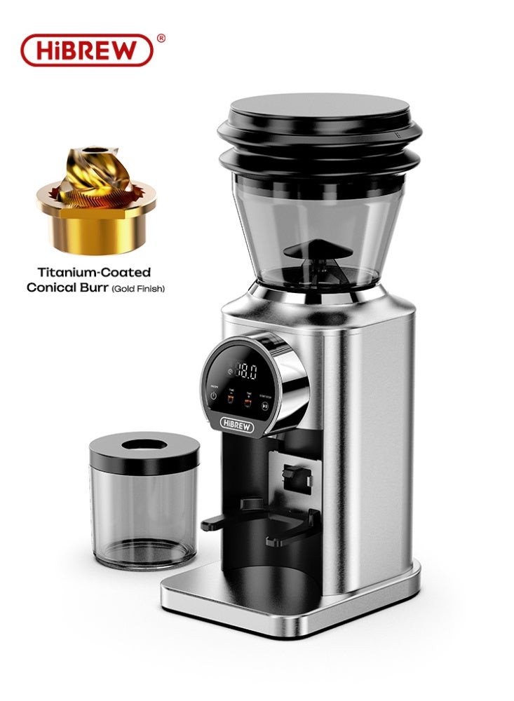 Hibrew Electric Coffee Grinder with 31 Grind Settings,…