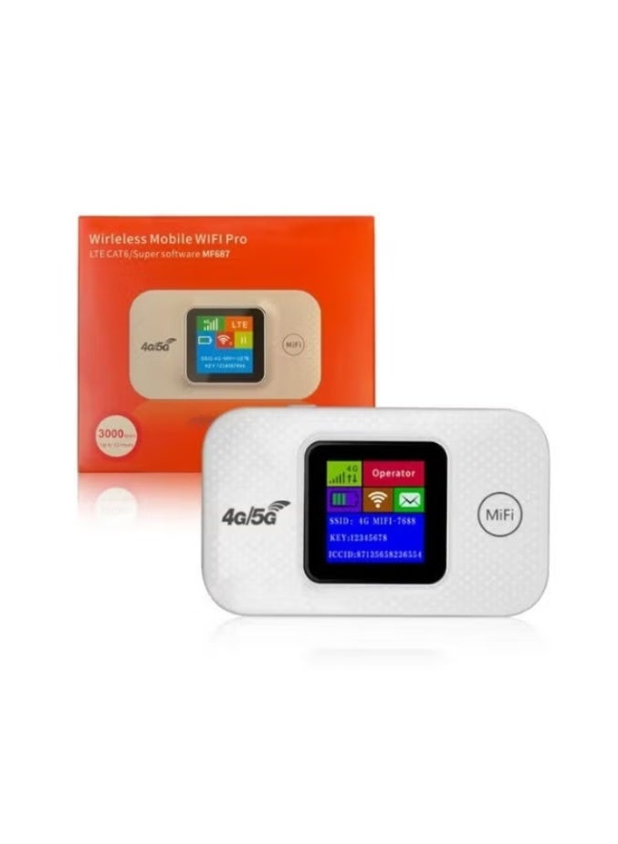4G/5G LTE Mobile WiFi Router MF687 – Portable Wireless…