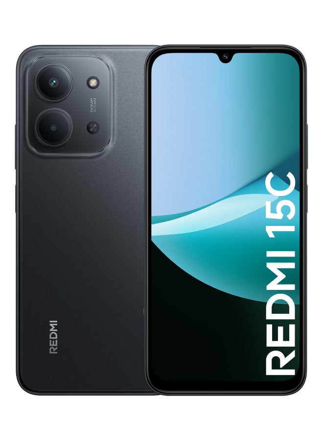 Redmi 15C Dual SIM Midnight Black 8GB RAM…