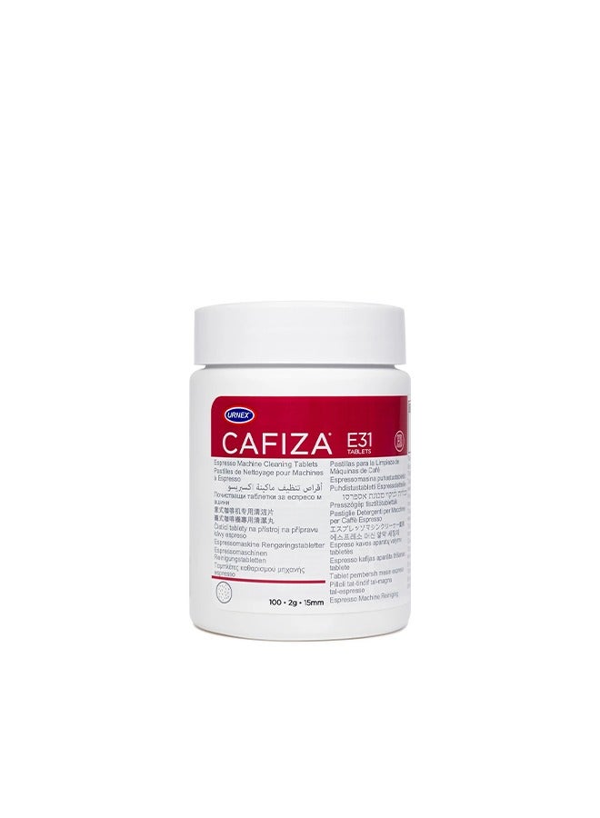 Compare Urnex Cafiza E31 Professional Espresso Machine Cleaning Tablets – 100 Count for Coffee & Espresso Equipment at KSA Price
