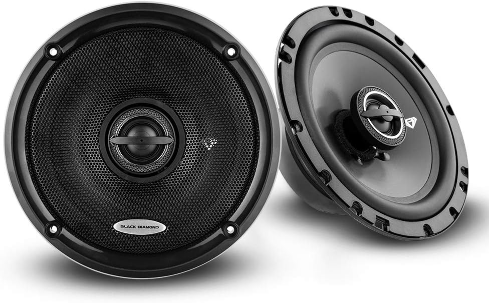 Compare Black Diamond 6.5 Coaxial Speakers  2 Way, 4 Ohm, 120 Watts at KSA Price