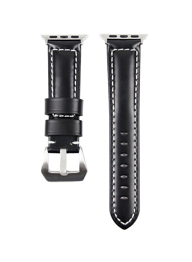 Compare Watch Strap Replacement Band for Apple Watch Series 3  2  1 42mm Black at KSA Price