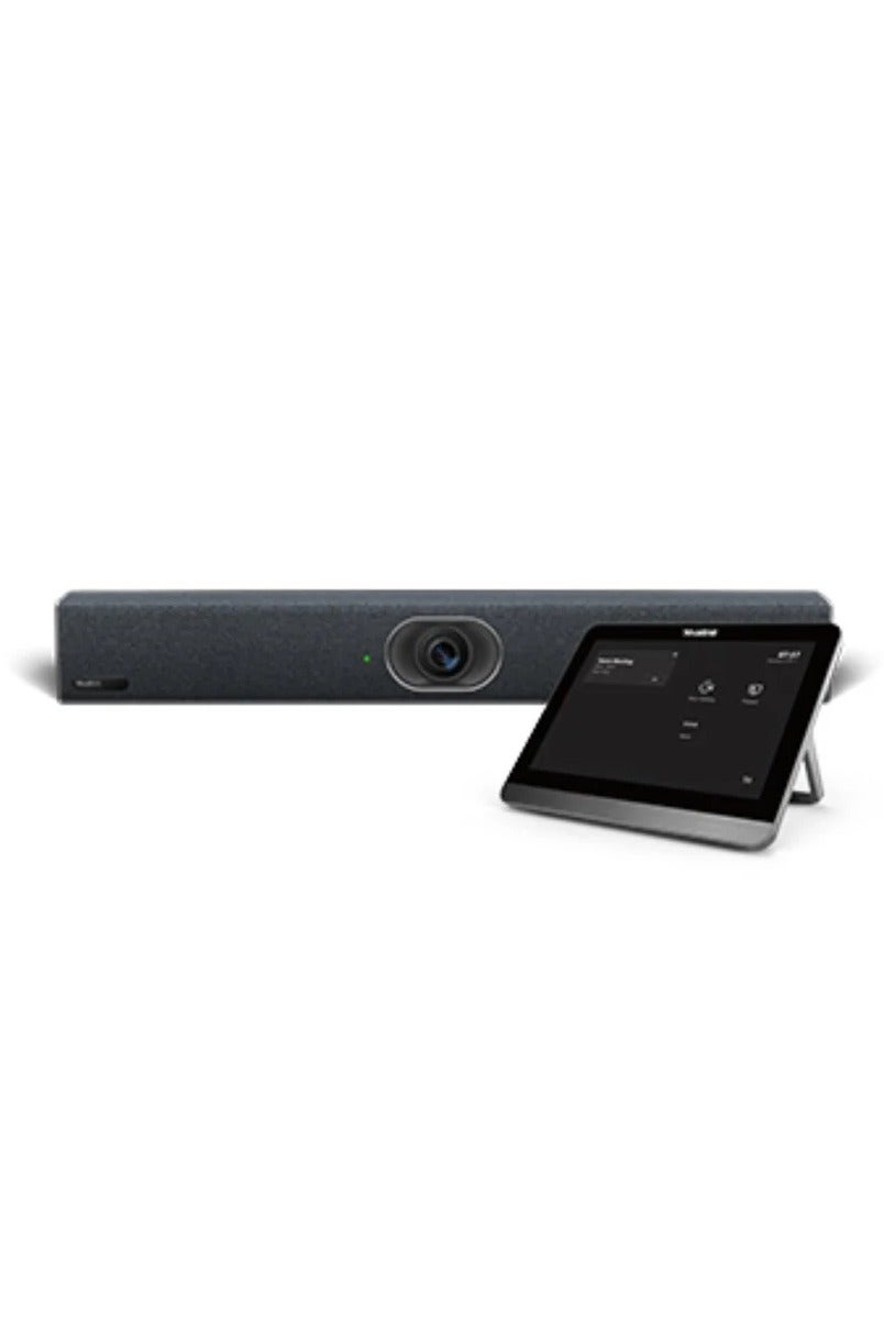 Compare Yealink A20020 Video Conferencing Kit – AllinOne MeetingBar with 20MP Camera, AI Tracking, CTP18 Touch Panel – Teams Certified, Black at KSA Price