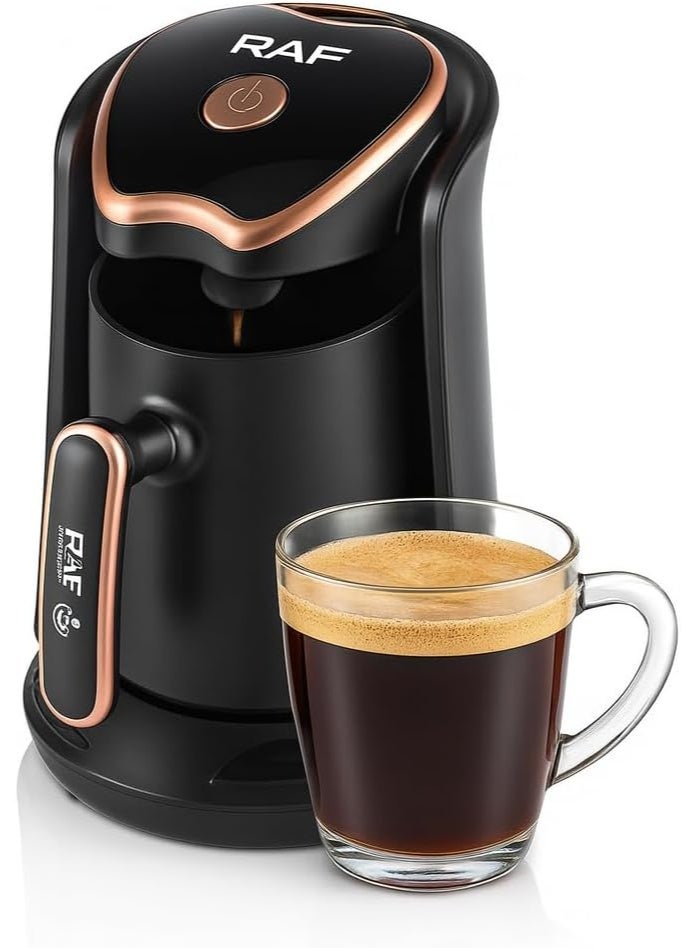 Compare RAF Turkish Coffee Maker Electric Pot – 600W Quick Brewing – 300ml Capacity – Perfect for Turkish, Arabic & Greek Coffee – Easy Operation – Stylish Kitchen Appliance at KSA Price