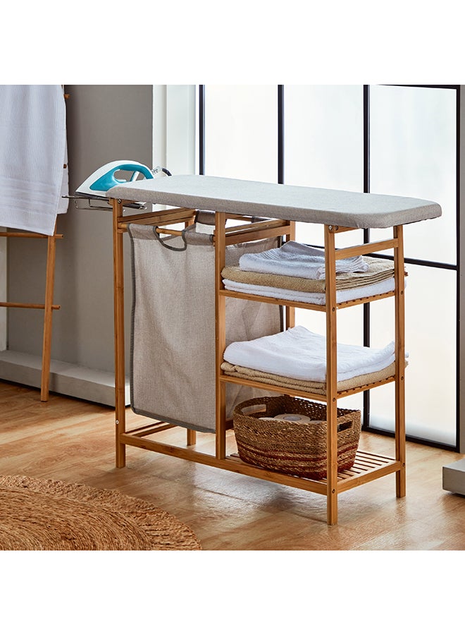 Compare Natura Bamboo Ironing Board with Laundry Bag 111 x 82 x 34 cm at KSA Price