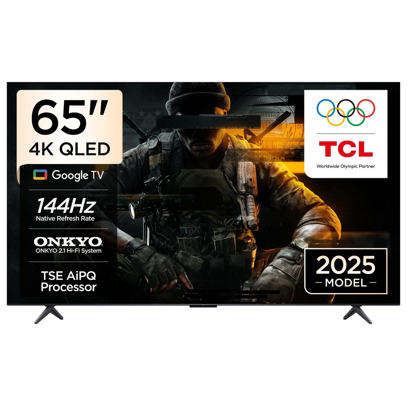 Compare 50Inch QLED Smart TV with HDR10, Google TV, Dolby Audio and Game Mode at KSA Price