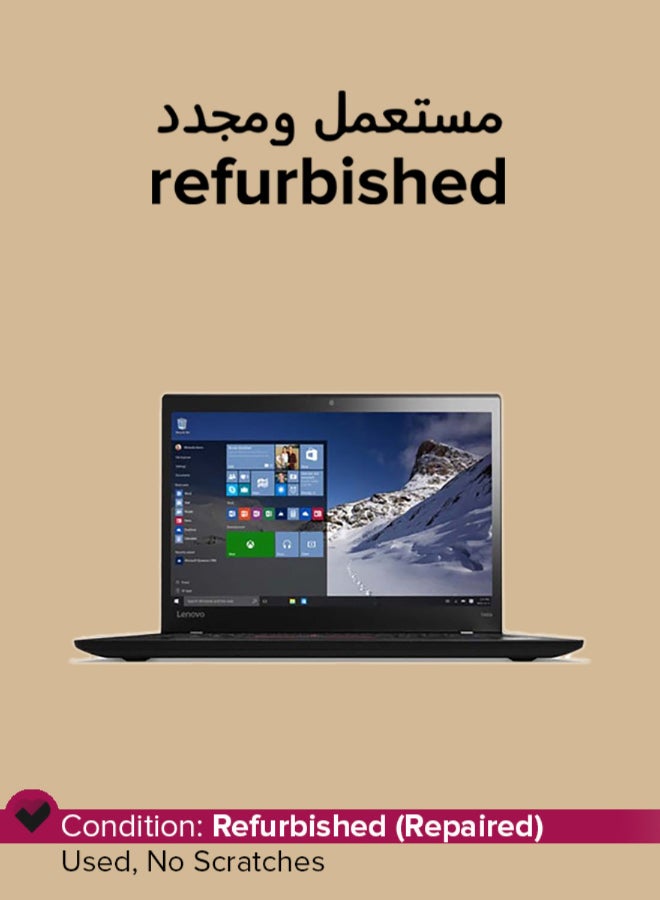 Compare Refurbished  Thinkpad T460S Laptop With 14Inch Full HD Display,Intel Core i5 Processor6th Gen8GB RAM256GB SSDIntel UHD GraphicsWindows 10 Pro English Black at KSA Price