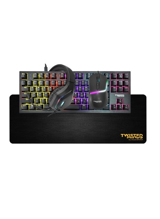 Twisted Minds 4-in-1 Gaming Bundle – TM-HORIZON-X…
