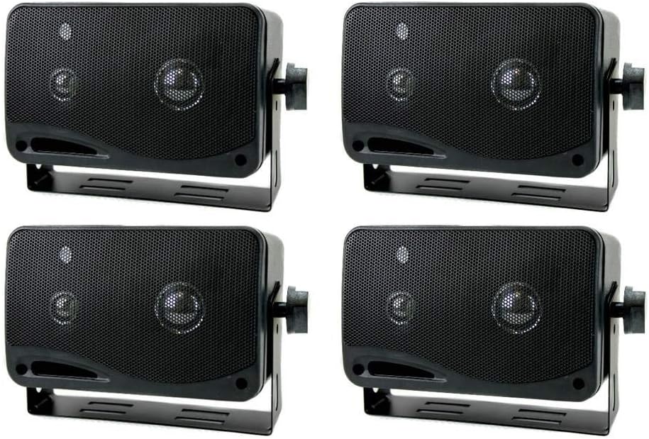 Compare Pyramid 4 New 2022SX 325 200w 3Way Car Audio Mini Box Speakers System Inside at KSA Price