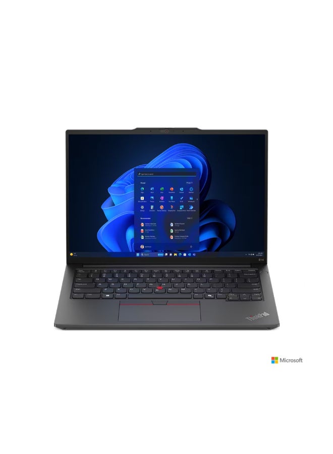 Compare Thinkpad E14 Upgraded Version Laptop With 14Inch Display, Intel Core Ultra 5 125U Processor8GB RAM512GB SSDIntel Iris XE GraphicsFree DOS EnglishArabic Black at KSA Price