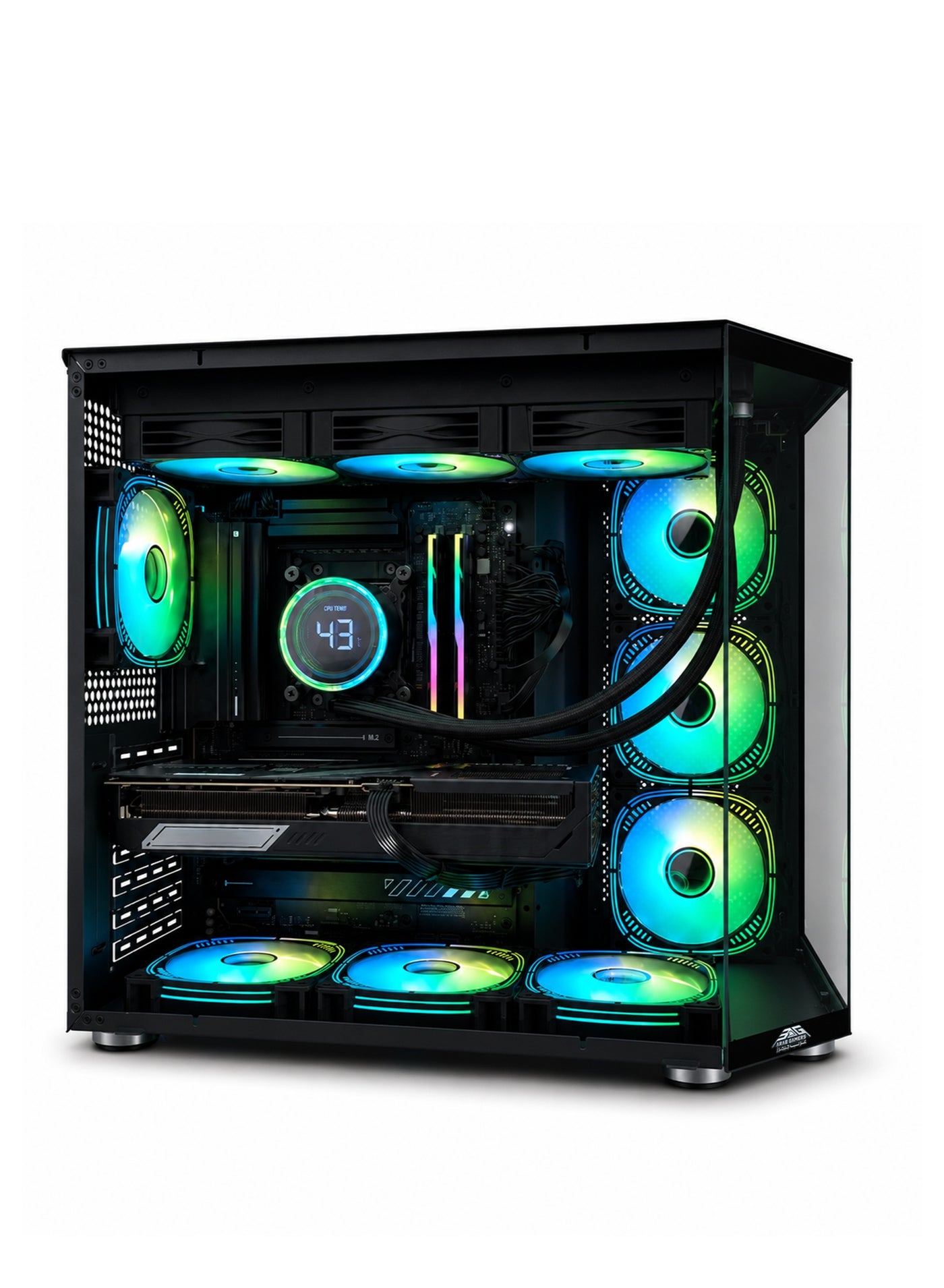 Gaming PC with AMD Ryzen 9 9950X3D, NVIDIA…