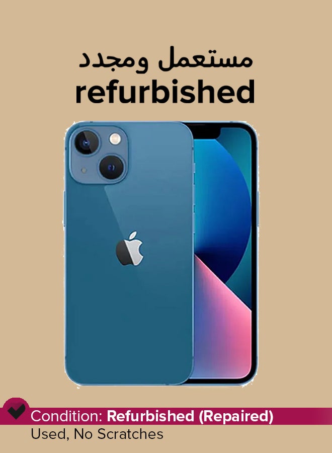 Compare Refurbished  iPhone 13 256GB Blue 5G With Facetime  International Version at KSA Price