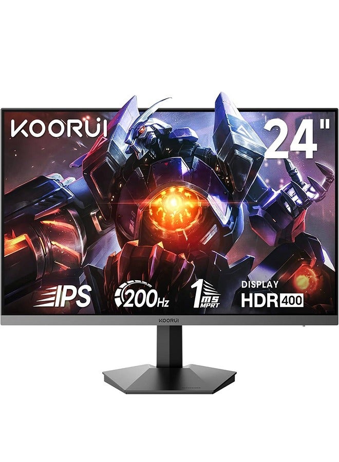 KOORUI Gaming Monitor 24-inch IPS FHD 1920 x…