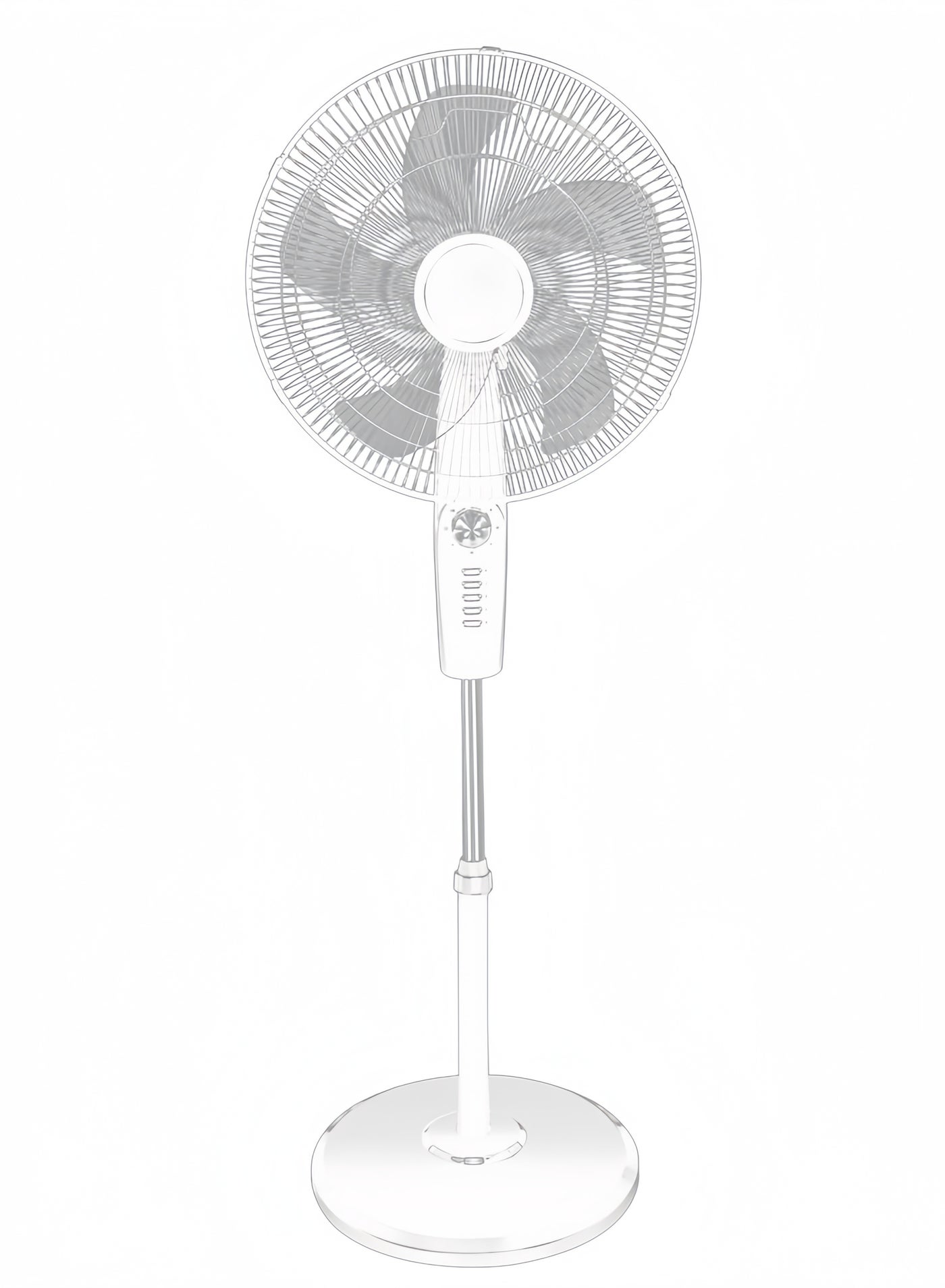 Compare Pedestal Stand Fan,18 inch,3D Oscillation Directions, 4 Speed& Adjustable Height,5 Fan Leaf Power Saving with 2 Hours Timer floor fan for Bedroom Home Office, White at KSA Price