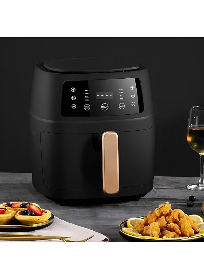 Compare 8L Air Fryer 2400W Extra Large Capacity MultiFunctional Digital Air Fryer – OilFree Cooking, Intelligent Temperature Control, NonStick Surface & Automatic ShutOff Midnight Black at KSA Price