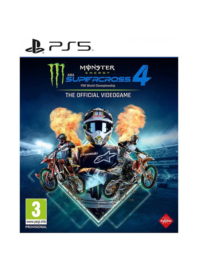 Compare Monster Energy Supercross The Official Video Game 4 Intl Version  Racing  playstation_4_ps4 at KSA Price