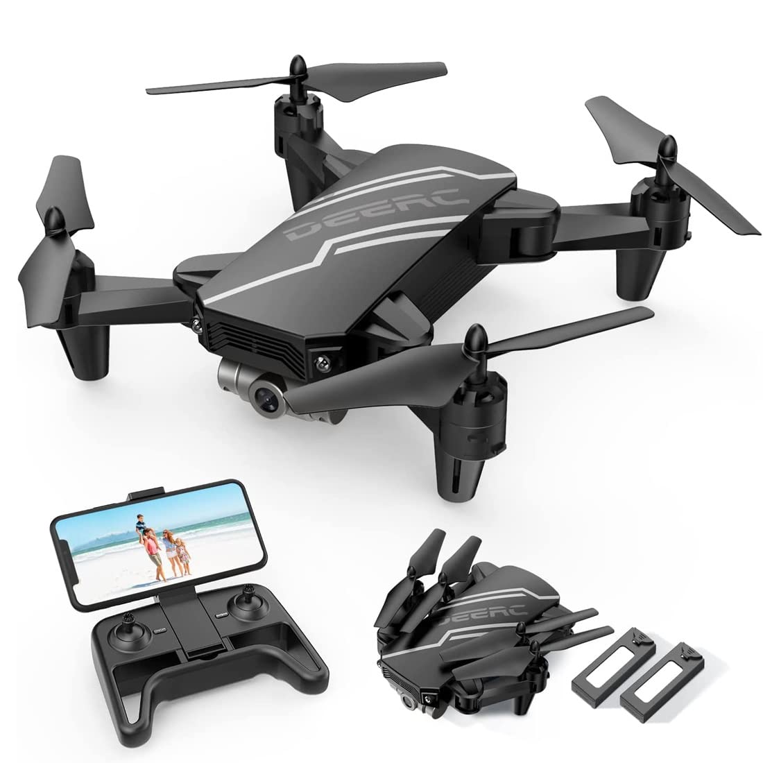 DEERC D20 Mini Drone for Kids with 720P HD…