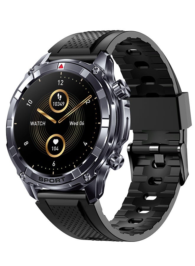 Compare Sports Bluetooth Smart Watch For Men, 1.52Inch HighDefinition Round Screen Touch, 100+ Sports Modes, IP68Level Sports Daily Waterproof, Bluetooth To AnswerMake Calls, Message Notification, RTi116 at KSA Price