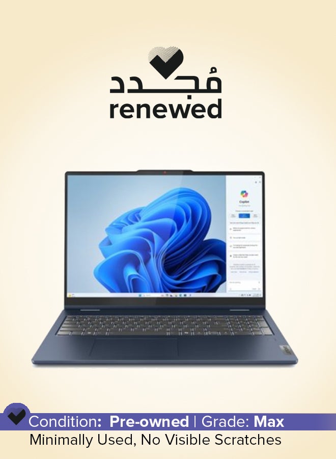 Compare Renewed  IdeaPad 5 Laptop With 16Inch Display, Core 7150U Processor10Core16GB RAM1TB SSDIntel UHD GraphicsWindows 11 English cosmic blue at KSA Price