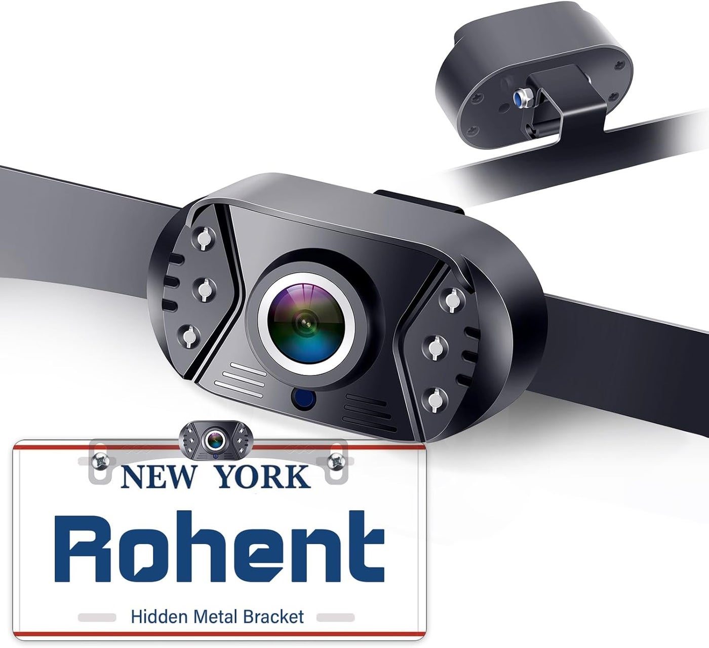 Compare Rohent Rear View Camera with 4.0 LED Display, 170° Wide Angle, IP69K Waterproof, Night Vision  Universal for Car, Truck, SUV at KSA Price