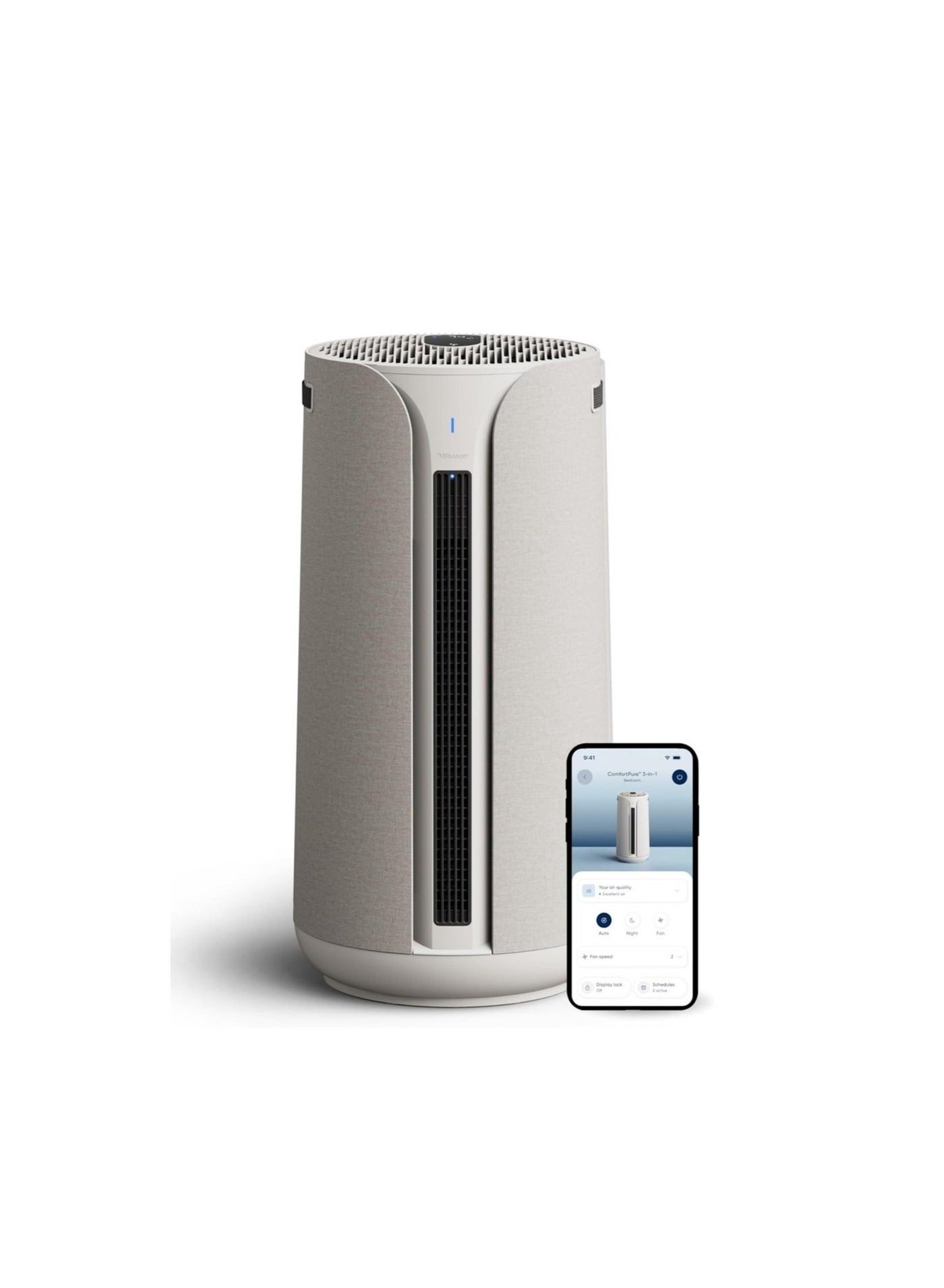 Compare ComfortPure T10i | Most Powerful 3in1 Air Purifier: Cooling, Heating, Purifying – HEPASilent Cleaner for Home, Pet dander, Allergies, Dust, Smoke, Odor – For Small Rooms – All season comfort at KSA Price