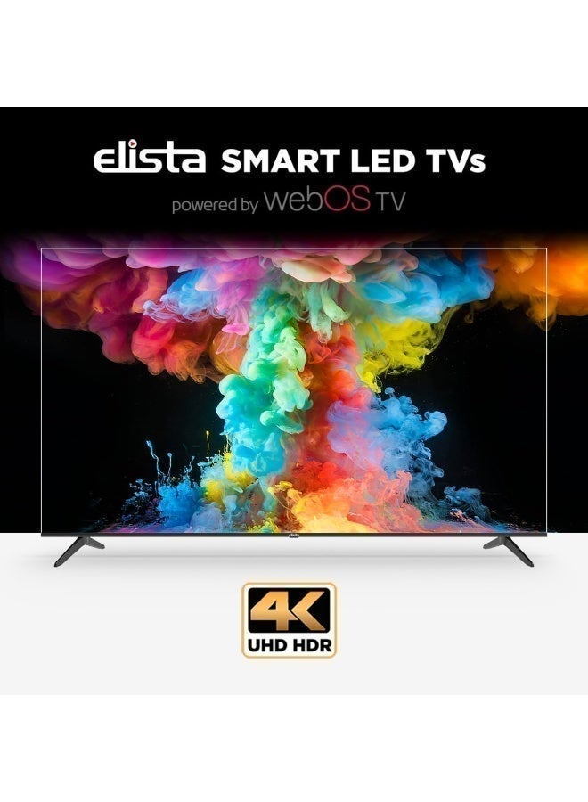 Compare 65Inch 4K UHD WebOS Smart LED TV | BezelLess A+ Display, WebOS Platform, Magic Remote with ThinQ AI Voice Control, Dolby Audio, HDR10+ 165 cm Model GTV?65UHDELD at KSA Price