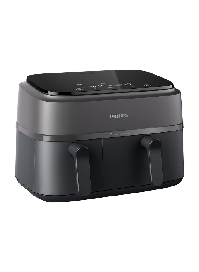2750W 3000 Series Dual Basket Airfryer Black 9…