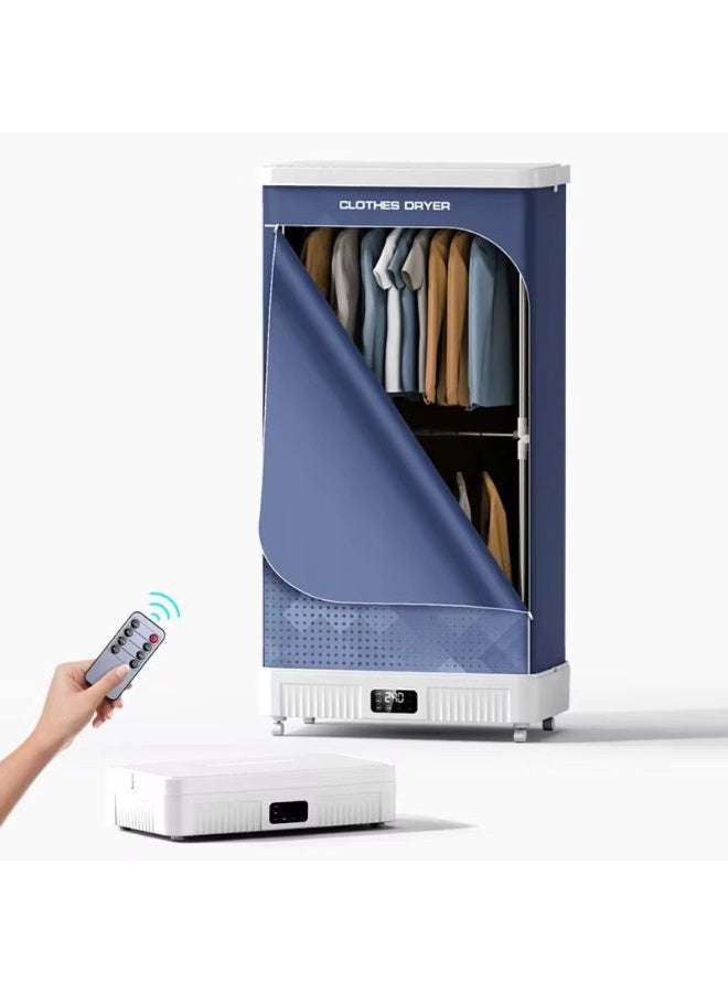 Portable Electric Clothes Dryer with Foldable Drying…