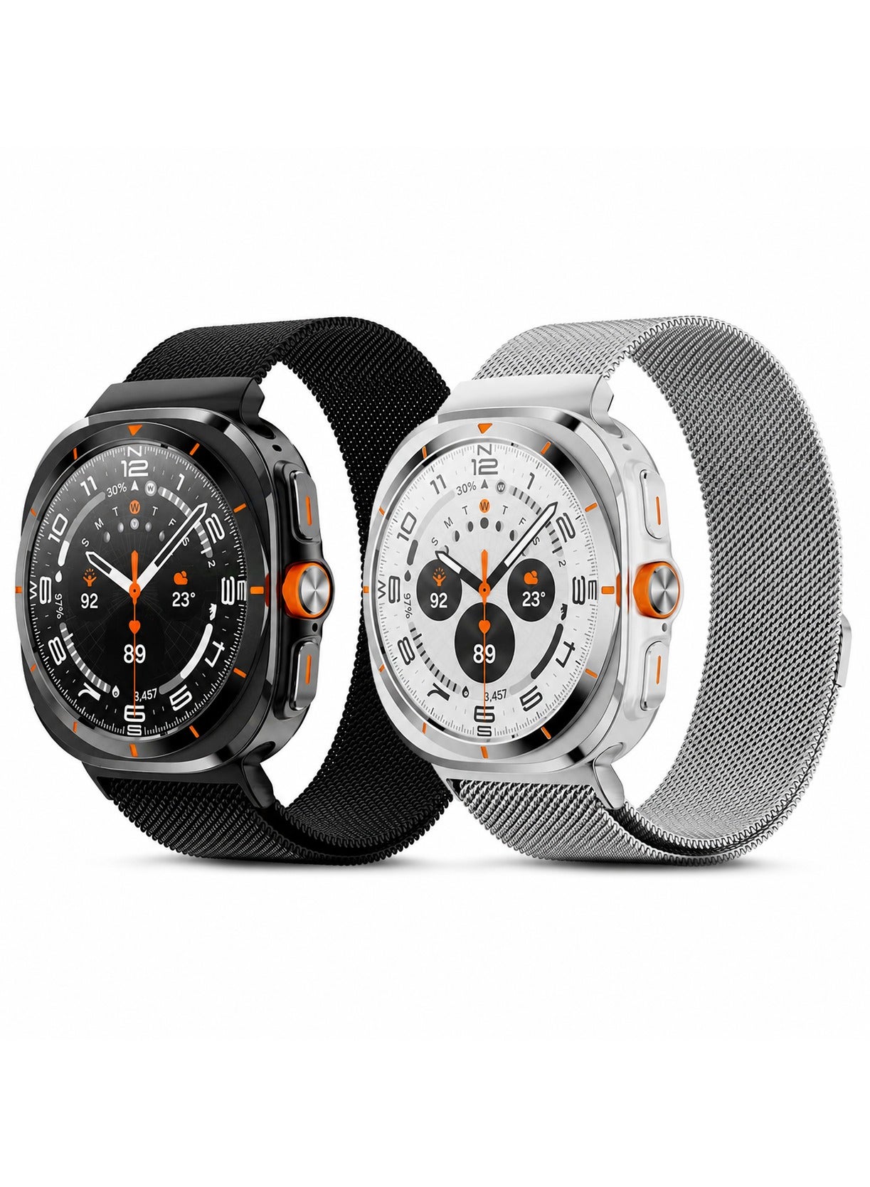 (Pack of 2) Milanese Loop Strap Compatible with…