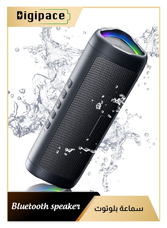 Bluetooth Speaker with HD Sound, Portable Wireless,…