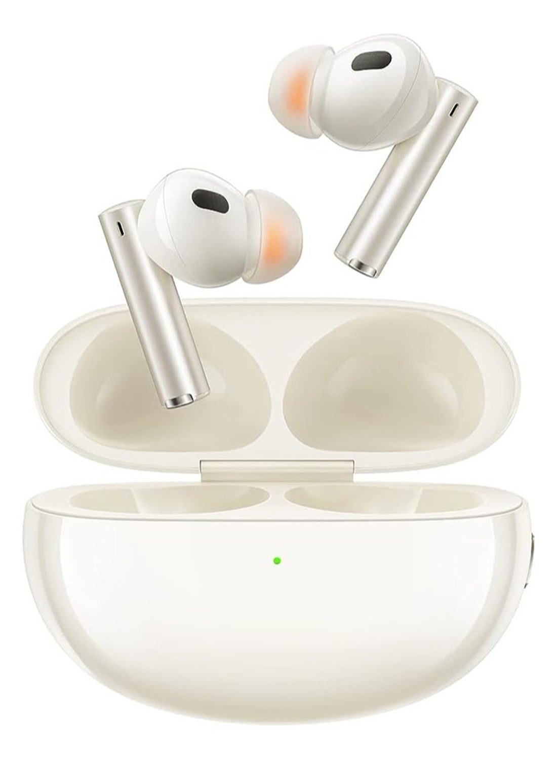 Compare Buds Air 5 Pro Wireless Earbuds With 50db Active Noise Cancelling Sunrise Beige at KSA Price