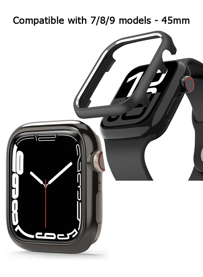 Apple Watch Series 9/8/7 Case with Screen Protector…