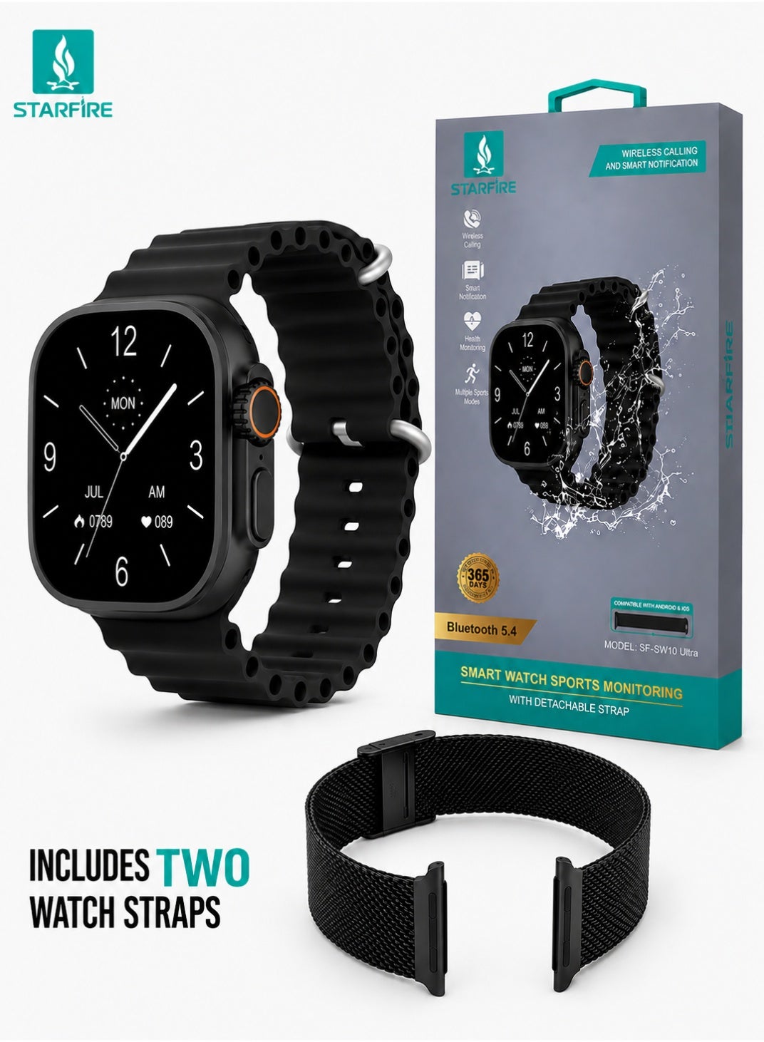 49mm Ultra Smart Watch, 2.01 Inch Full Touch Screen,…