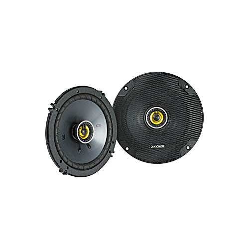 Compare Kicker 46CSC654 CSSeries CSC65 6.5Inch 160mm Coaxial Speakers, 4Ohm Pair at KSA Price