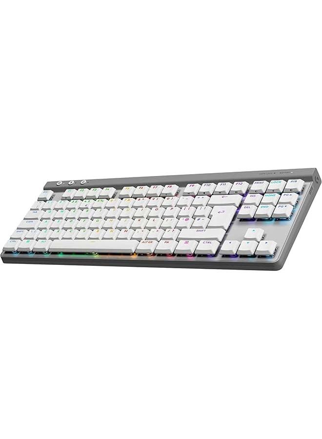 Compare Logitech G515 LIGHTSPEED TKL Low Profile Wireless Gaming Keyboard, LIGHTSYNC RGB, Thin Tenkeyless Design, PBT Keycaps, TactileBrown Mechanical Switches  White I 5099206119796 at KSA Price
