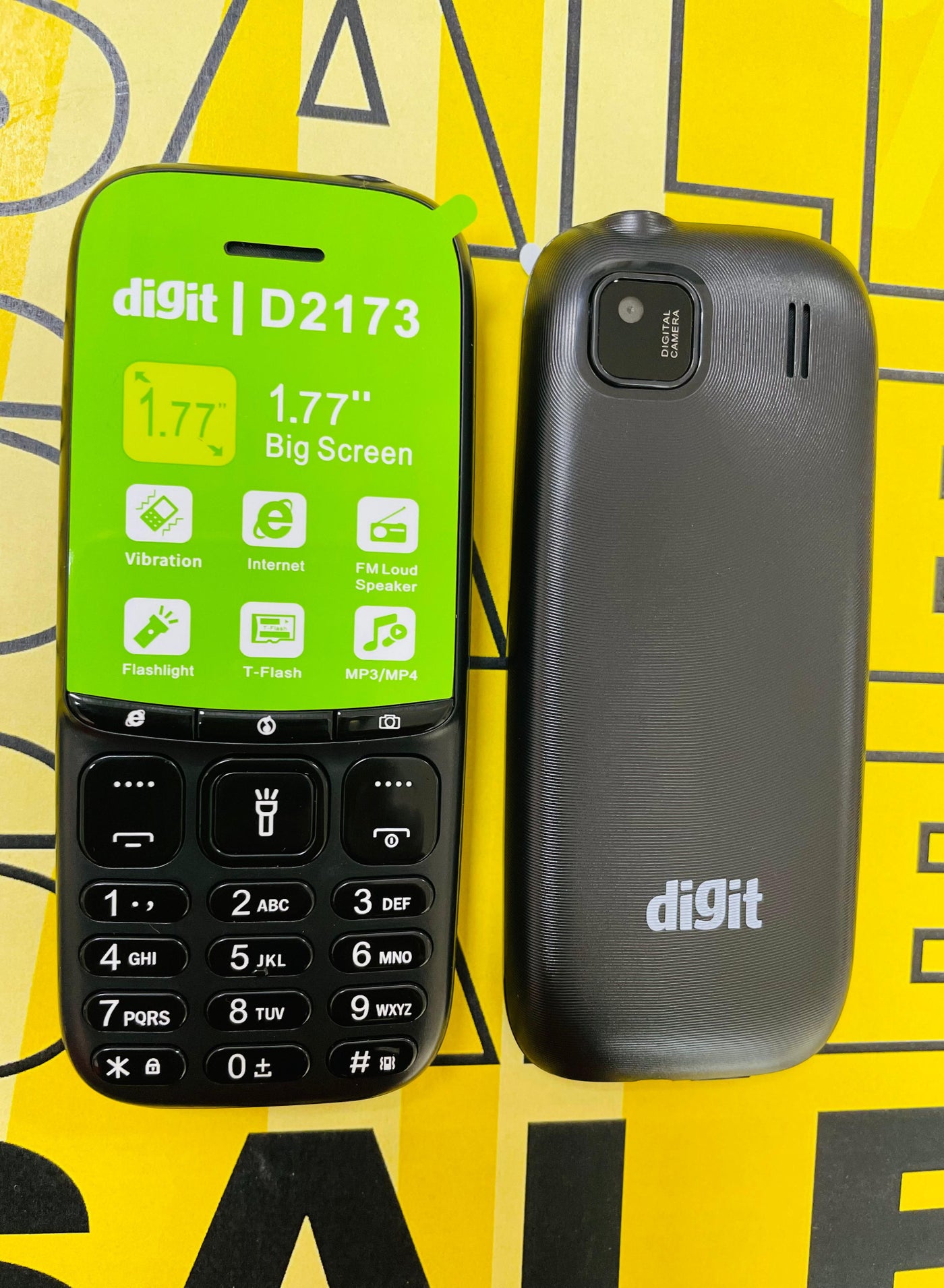 Digit Mobile D2173 Dual Sim with Memory card Slot…