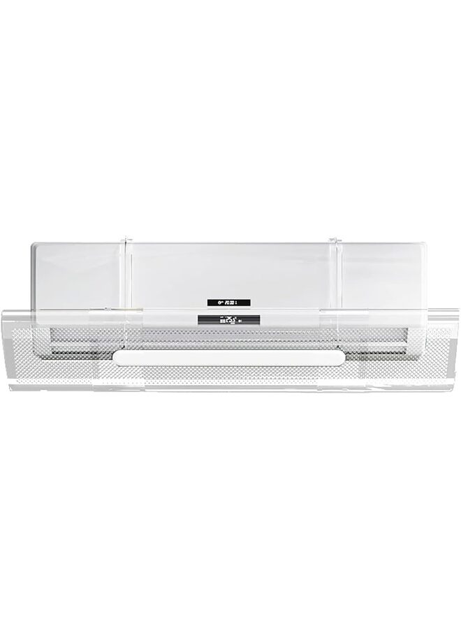 Compare Transparent and Retractable Air Conditioning Wind Deflector Central Air Conditioning Windshield AntiDirect Blow Baffle Bedroom,Living Room,Four Seasons Universal Transparent 53~95cm at KSA Price