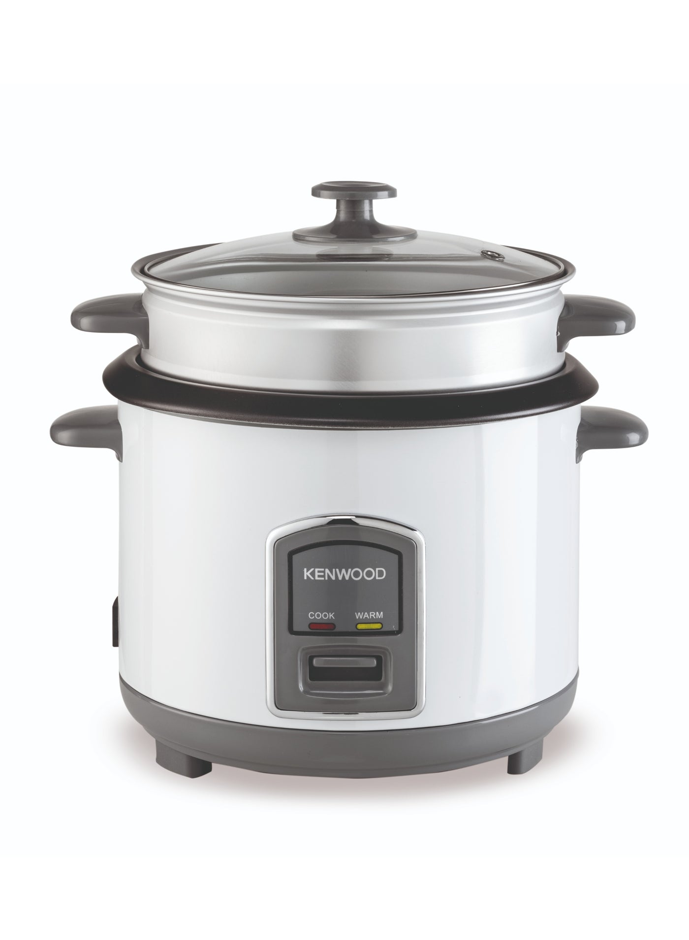 KENWOOD 2-in-1 Rice Cooker 1.8L 10-Cup with Steamer…