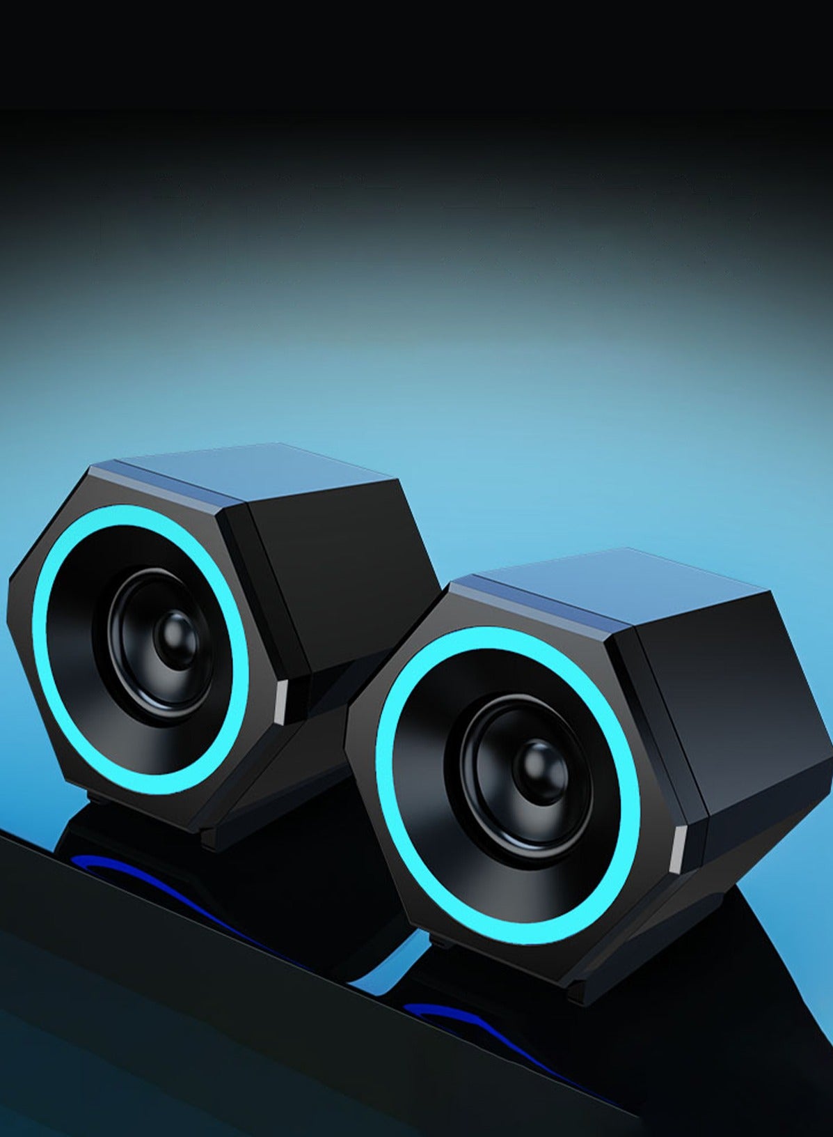 PC Speakers,USB Wired Subwoofer Speakers, Computer…