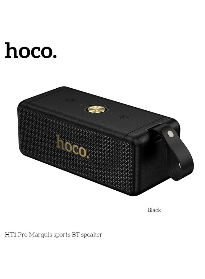 Compare HT1 Pro Marquis Bluetooth 5.4 Speaker TWSFMTFUSBAUX Support. at KSA Price