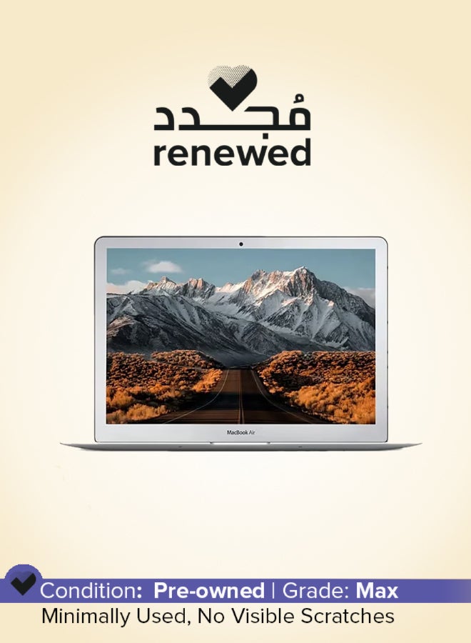 Compare Renewed  MacBook Air A1466 2015 Laptop With 13Inch HD Display, Core i5 ProcessorDual Core8GB RAM128GB SSDmacOS English English silver at KSA Price