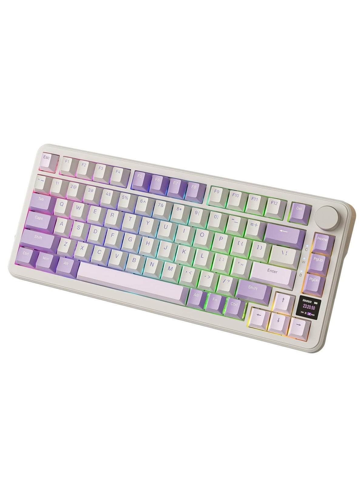 ATTACK SHARK X85Pro Wireless Mechanical Gaming Keyboard…
