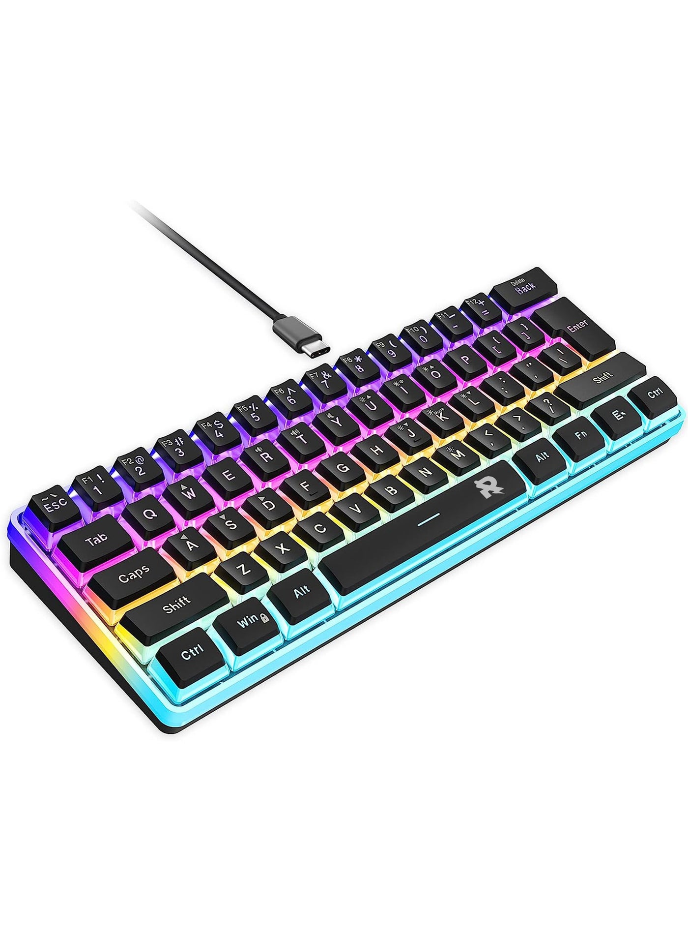 Rock Pow 60% Hotswap Mechanical Feeling Gaming…