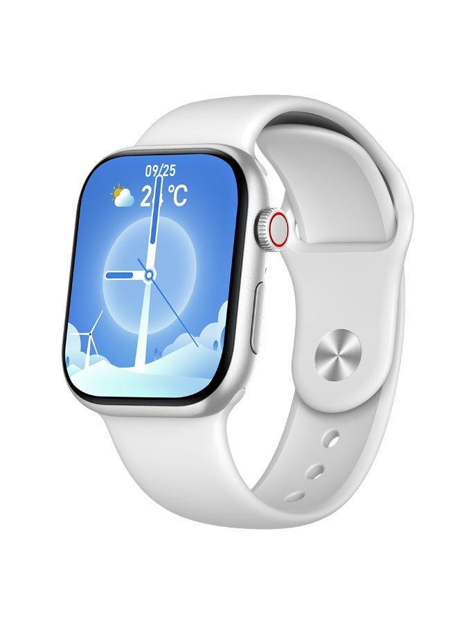 Compare Outbox OB10 Limitless Smart Watch 2.04? AMOLED Display, Bluetooth Calling, 100+ Sports Modes, Fitness & Health Tracker, Android & iOS – Silver at KSA Price