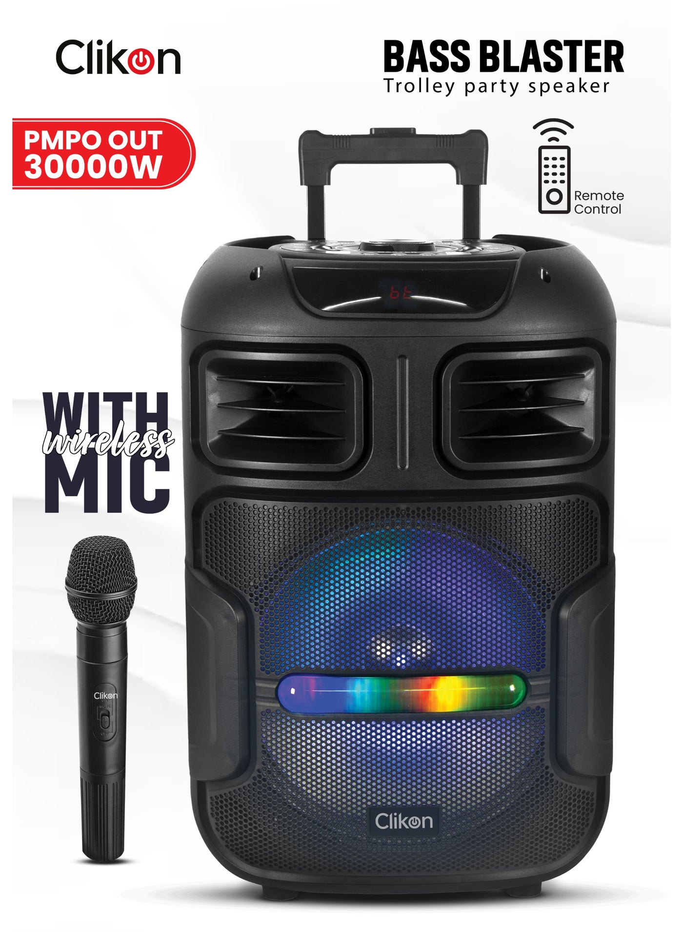 Rechargeable Portable Bass - Bouncer Bluetooth…